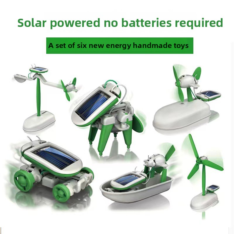 Stem Solar Robot Kit For Kids - Kit robot 6 in 1 Robot