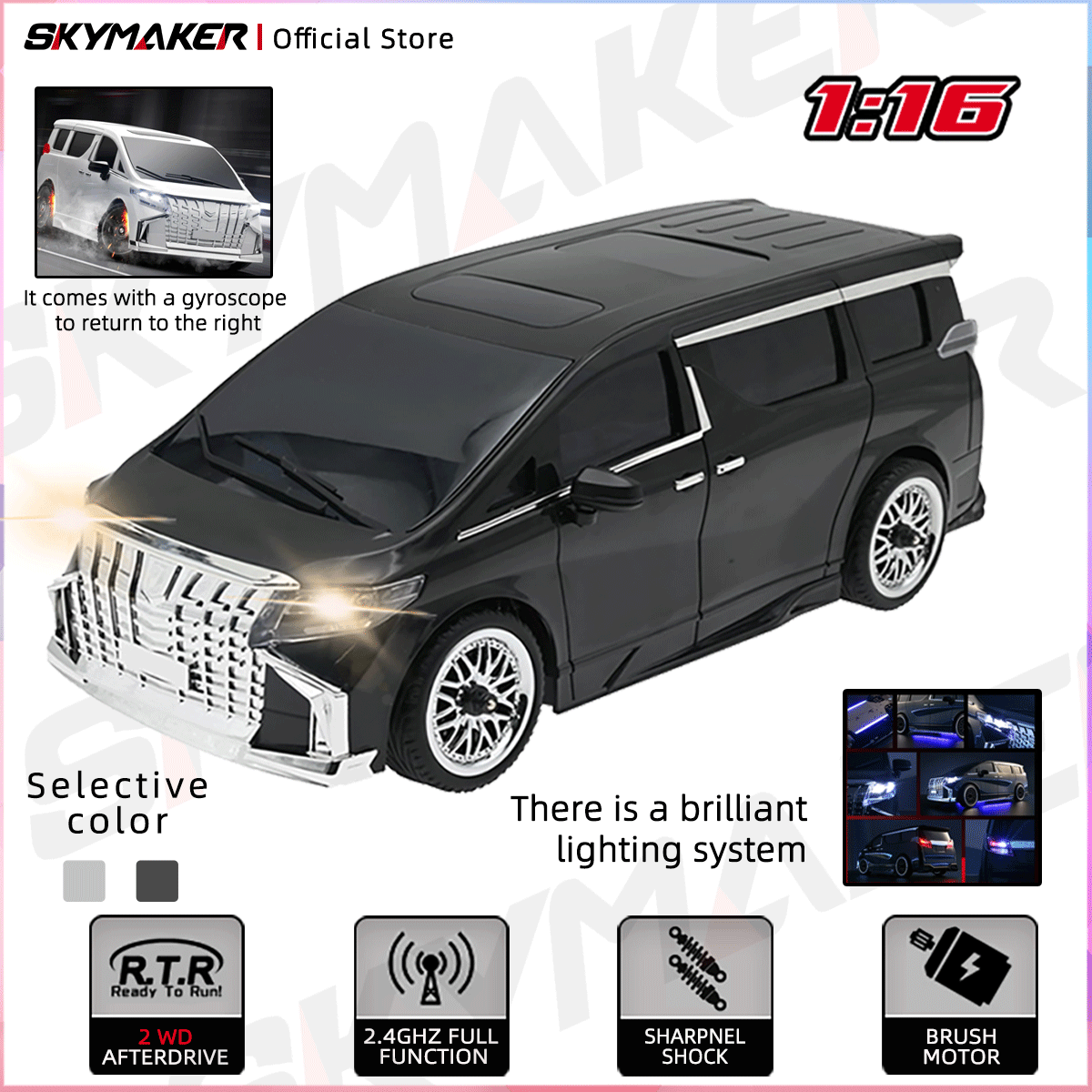 Rc Drift Car 1 24 Scale 4Wd - MN68 Auto RC in Scala 1:16,