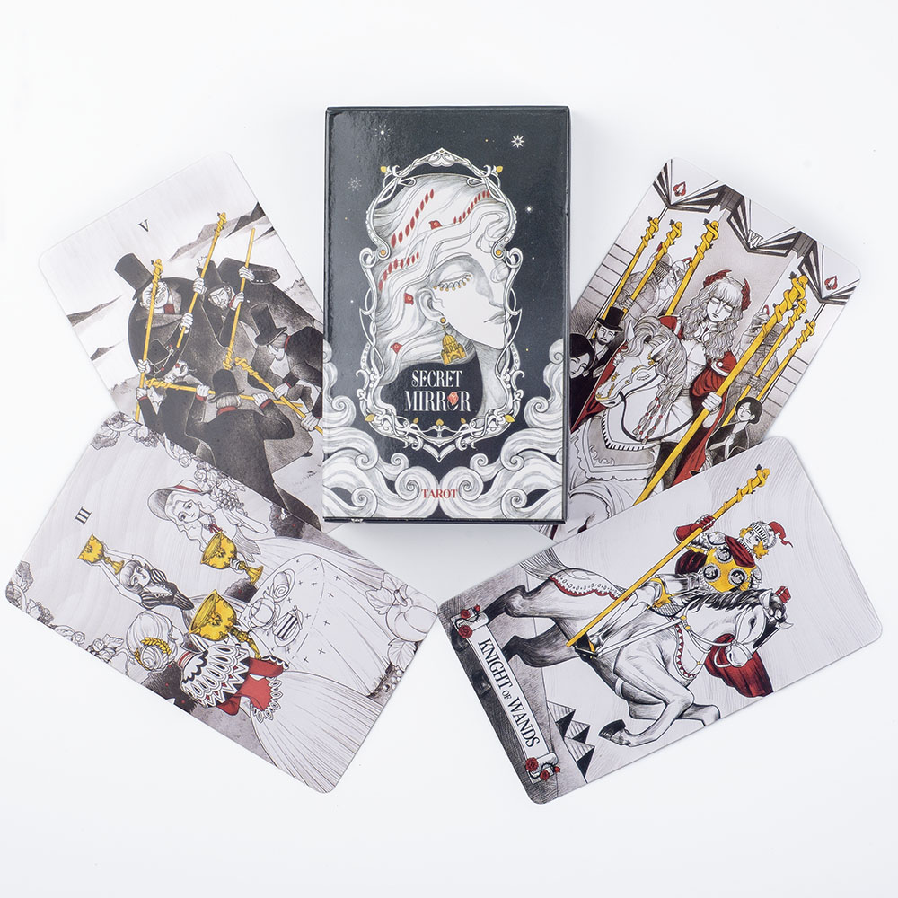 Tarot Cards Deck With Guidebook - Carte dei Tarocchi Secret Mirror 10,3*6