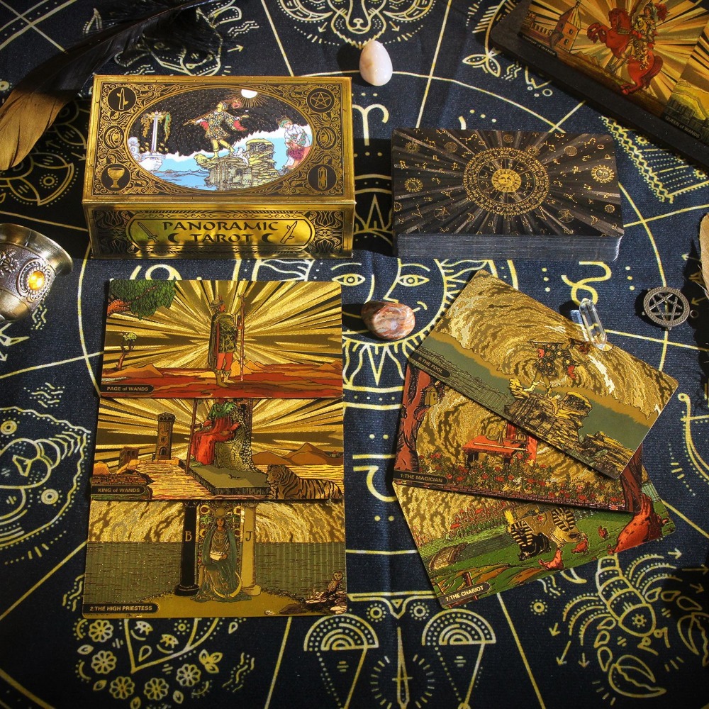 Classic Panoramic Rider Waite  - Tarot Cards Deck With Guidebook recensione e prezzo