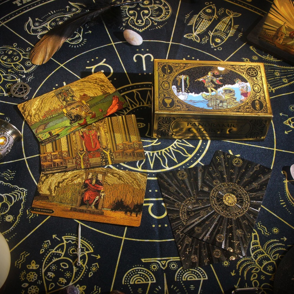 Classic Panoramic Rider Waite  - Tarot Cards Deck With Guidebook recensione e prezzo