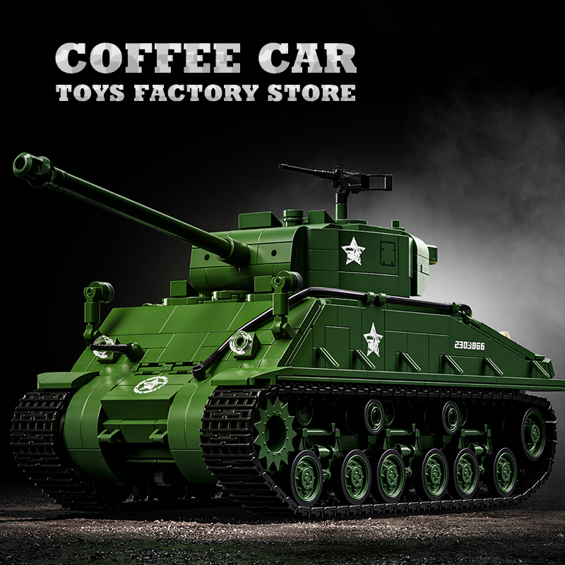 Blocchi da Costruzione Carro A - Lego Compatible Military Tank recensione e prezzo