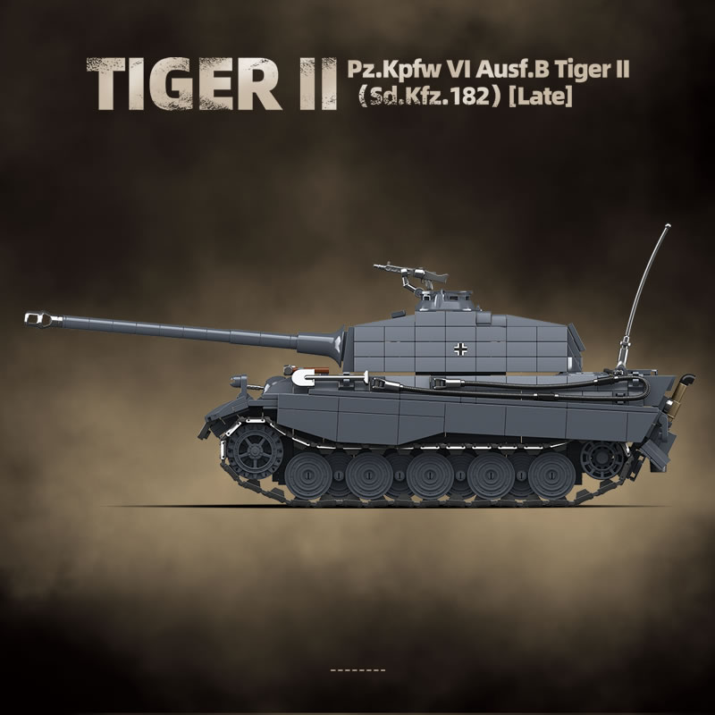 WW2 Militare Il Re Tigre Carro - Lego Compatible Military Tank recensione e prezzo