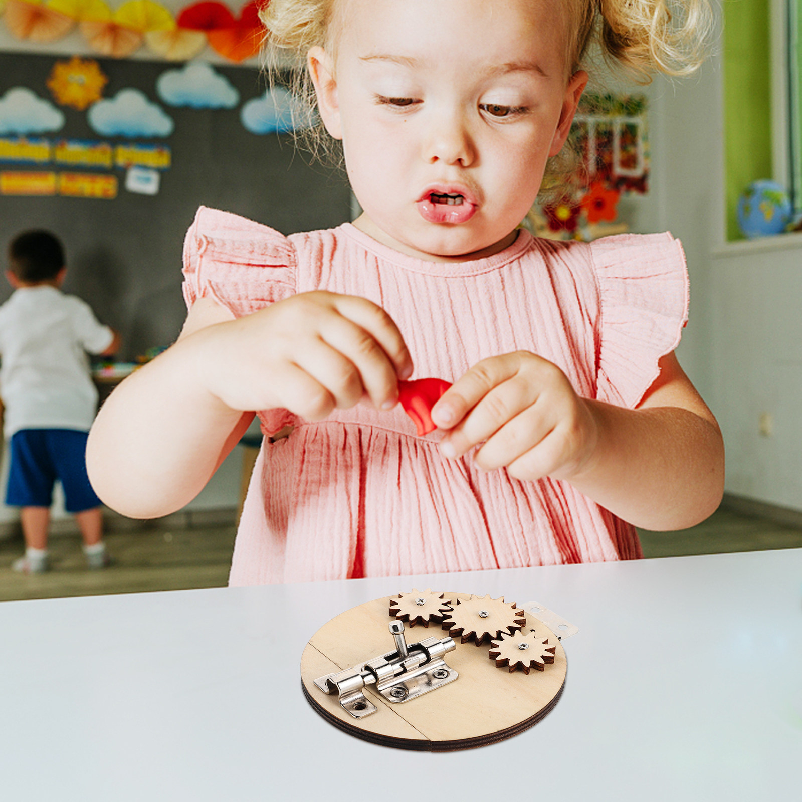 Set di 6 pannelli didattici Mo - Montessori Wooden Busy Board Toddler recensione e prezzo