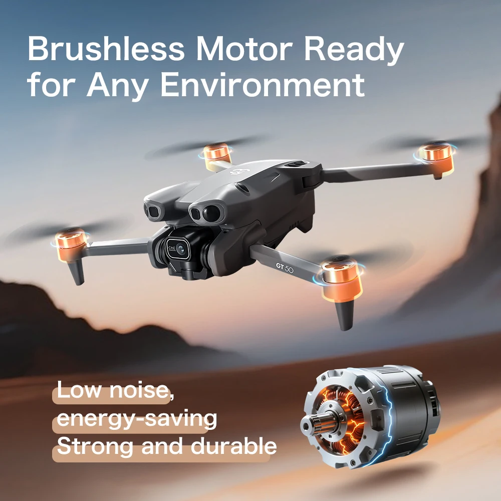 Drone FPV GT50 4K/6K/8K con do - Fpv Brushless Rc Drone 4K recensione e prezzo