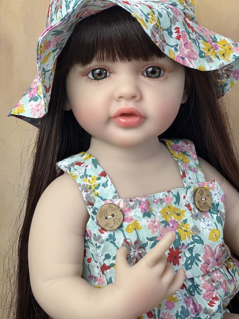 22 pollici coccoloso tutto il  - Reborn Baby Doll Silicone Realistic recensione e prezzo